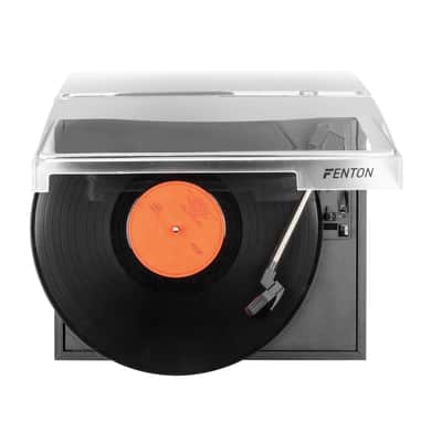 FENTON RP108B Record Player Black - Giradischi con altoparlanti integrati image 4