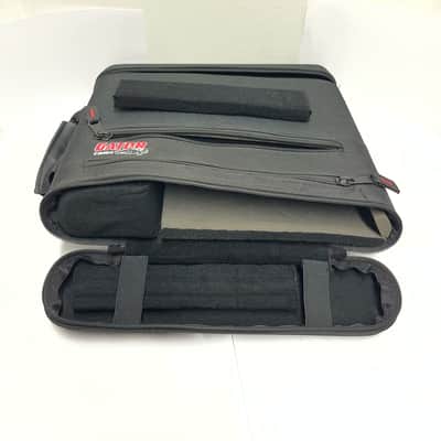Gator Cases Soft Padded Nylon Carry Tote Bag for Shure GLXD4 GLXD4R GLXD14 Single Wireless GLXD2 Microphone System GM Live-in Style Holds Reciever Body Pack Microphone with Antenna Access 1W image 3