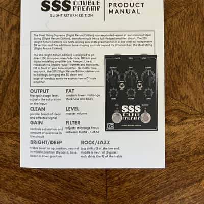 VRTX SSS Double Preamp - Slight Return Edition - Black image 3