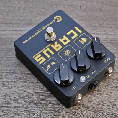 Caroline Guitar Company Icarus Overdrive & Boost – Black – Serial No. 2 image 3