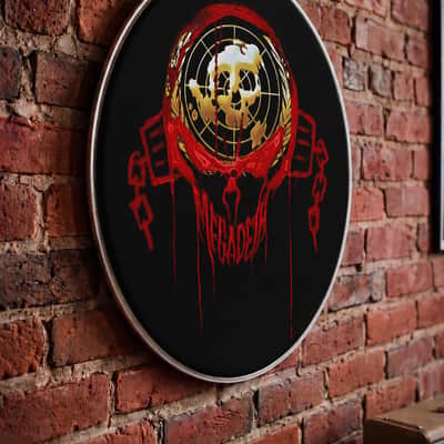 Megadeth, United Abominations, Tour of Duty, 22" Bass Drumhead image 2