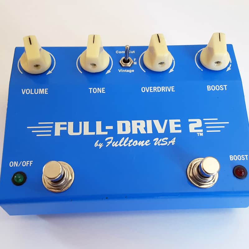 1996 – 2007 Fulltone Full Drive 2 (Non-MOSFET) Blue