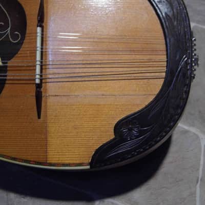 fine vintage MIGMA all solid luthier Wunderlich quality 8string bowlback MANDOLIN Germany image 18