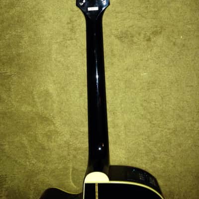 TAKAMINE EF-341SC 1994 Black acoustic electric guitar made in japan image 5