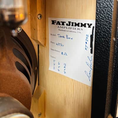 Fat Jimmy “Tone Box” 1x10 Tube Amp image 7