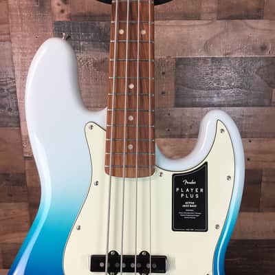 *USED* Fender Player Plus Active Jazz Bass Belair Blue, Gig Bag, 326 image 7