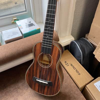 Snail UKS-220EQ Soprano Ukulele Inc Gig Bag Ref No184 2025 - Natural Satin image 5