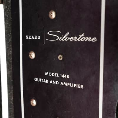 1962 – Silvertone 1448 Guitar & Amp-in-Case image 24