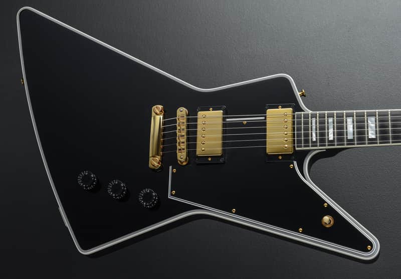 Gibson Custom Shop Explorer Custom w/Ebony Fingerboard Gloss – Ebony '25