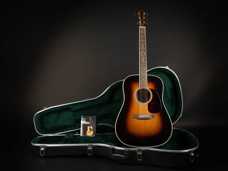 2022 Martin D-35 Standard Reimagined - 1935 Sunburst | USA All Solid Dreadnought Acoustic Guitar 3-Piece Back | OHSC image 1
