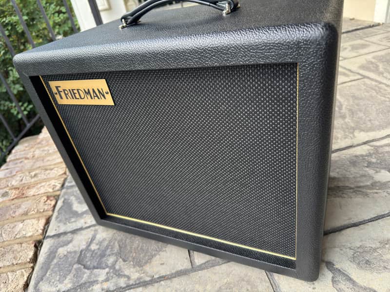 Friedman PT-112 "Pink Taco" 65-Watt 1x12" Closed-Back Guitar Speaker Cabinet 2013 - Present - Black