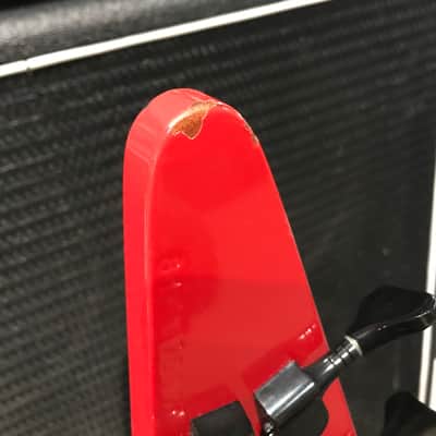 RARE 1987 Gibson Bass IV Ferrari Red w/ Original Case image 12