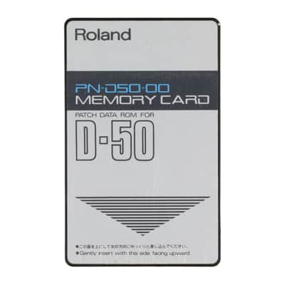 Roland D-50 PN-D50-00 Memory Card [USED]