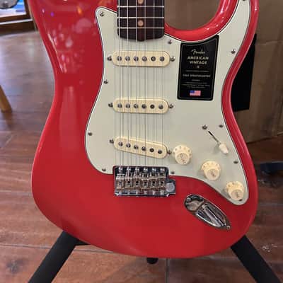 Fender American Vintage II 1961 Stratocaster  - Fiesta Red /8lbs. 8.9oz. #V2444066 image 4