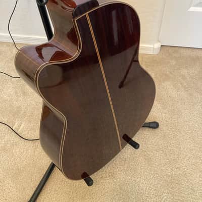 Washburn c104 sce  acoustic electric classical guitar natural image 6