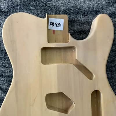 Unfinished Telecaster Style Basswood Guitar Body for Right Hand image 2