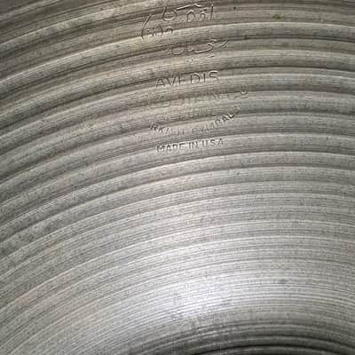 Zildjian Avedis Co genuine Turkish Cymbals 20” ride image 5