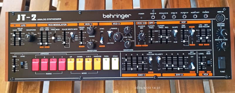 New Behringer Jt-2 Analog synthesizer image 1