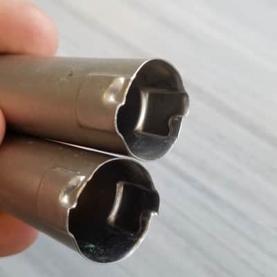 Elco Pair (2) Tube Shields 6AQ5 7-pin J-Slot TS102U03 J30-02 Vintage Vacuum 1950s-1960s image 5
