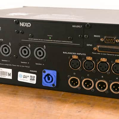 NEXO NXAMP4x1 4-Channel DSP Power Amplifier CG01Z3Y image 8