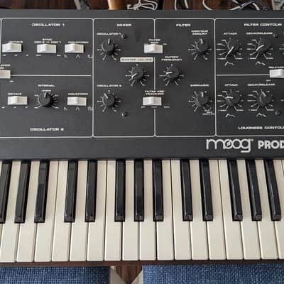 Moog Prodigy Monophonic Synthesizer Vintage || Made in USA || Pro Serviced || Multiple Upgrades WATCH image 3