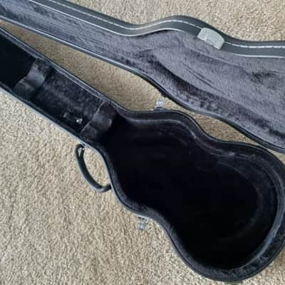 Hofner Electric Bass Guitar Case - Leather Suitcase - Black image 9