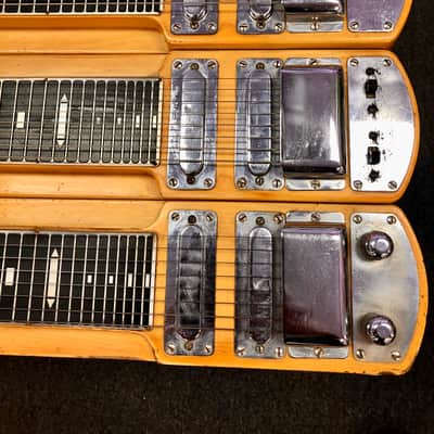 Fender Triple 8 Steel Guitar 1953 with Case and Slide Bars Vintage - Pre Owned image 6