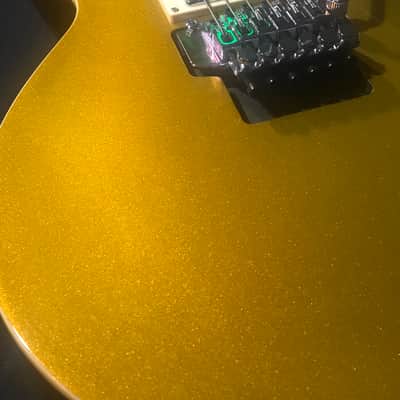 Agile AL-2000 Goldtop w/Floyd Rose image 4
