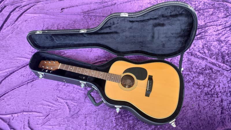 Steelstring Guitar case hard case for Dreadnought-sized Guitars * light and robust protection for your guitars image 1