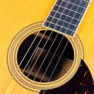 Franklin Orchestra Model European Spruce / Brazilian Rosewood OM 1984 - Natural image 9