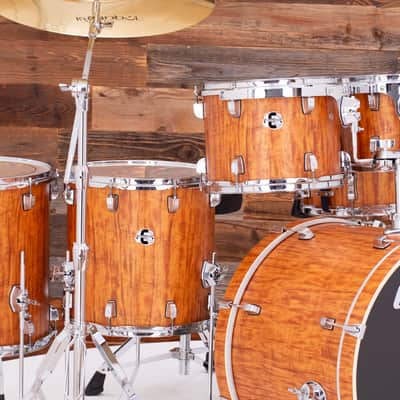 LUDWIG ELEMENT EVOLUTION 6 PIECE DRUM KIT, WITH STANDS AND ISTANBUL CYMBALS, CHERRY image 3