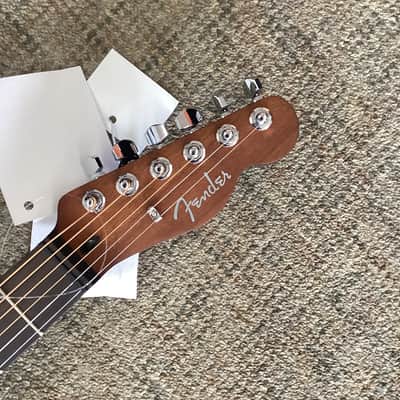 Fender Acoustasonic Standard Telecaster in Honey Burst image 4