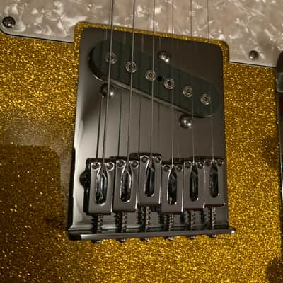 Fender Partscaster 2000s - Gold Sparkle image 12