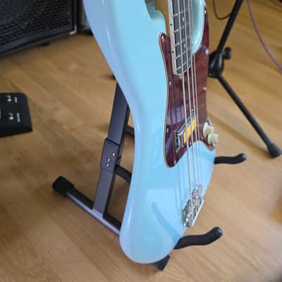 Fender Gold Foil Jazz Bass 2023 - Present - Sonic Blue image 7