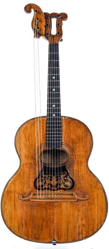 Giacinti Celeste & Figlio Harp Guitar 1880s image 1