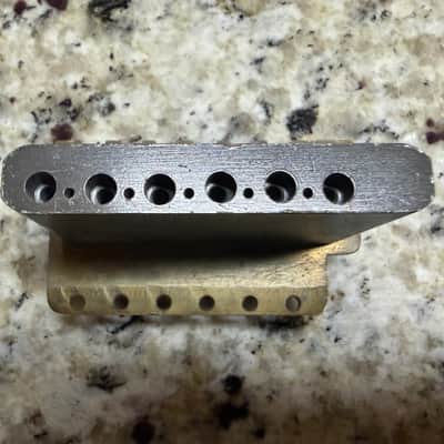 DiMarzio Brass Tremolo Bridge For Stratocaster by Gary Kahler 80s image 7