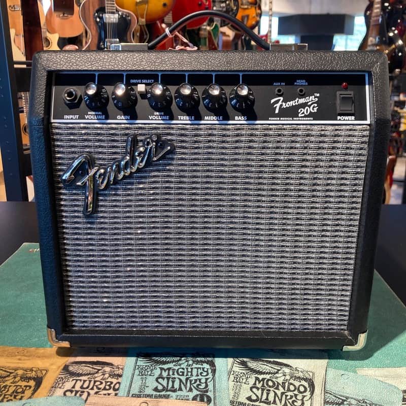 Fender Frontman 20G 2-Channel 20-Watt 1x8" Guitar Combo 2022 - Present - Black image 1
