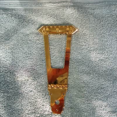 Gibson NOS Vintage Tailpiece.  Es 175. /. L4 1970 Gold image 3