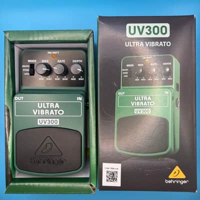 🟢🔵 Behringer UV300 Ultra Vibrato + Caline Pure Sky image 3