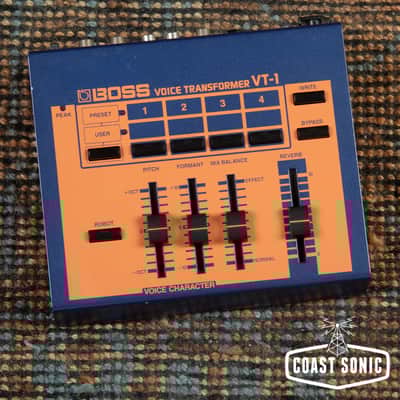 Boss VT-1 Voice Transformer | Reverb
