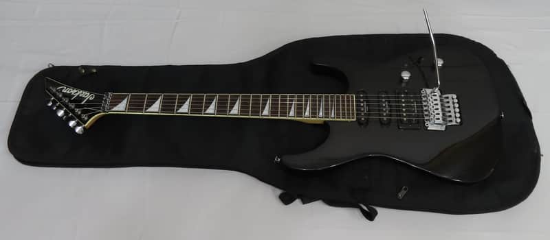 1996 Jackson Dinky DK2 Guitar MIJ - Trans Black HSS Duncan Designed PUPs Japan image 1