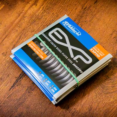 4 SETS - D'addario EXP110 Coated Electric Guitar Strings, Regular Light, 10-46 (Brand New/Sealed) image 4
