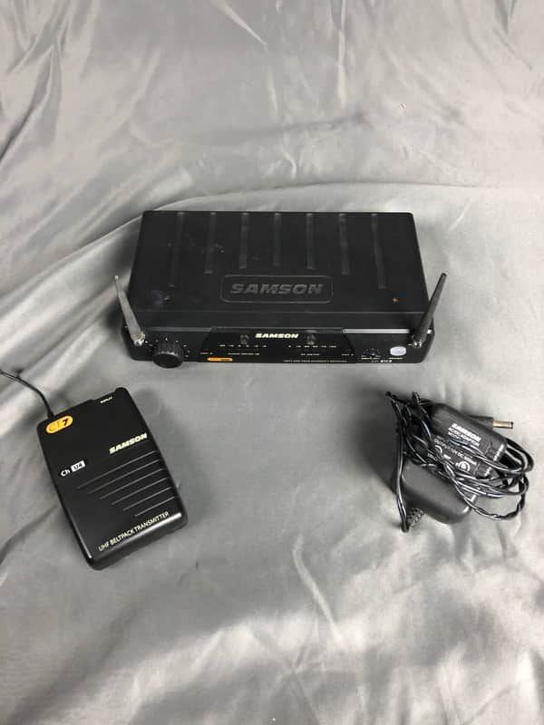 Samson CR77 CT7 UHF Wireless Receiver and Transmitter image 1