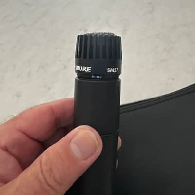 Shure SM57 Cardioid Dynamic Microphone 1984 - Present - Black image 3