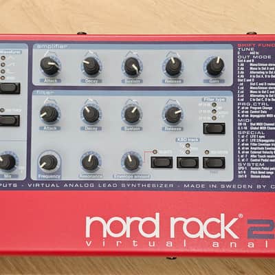 Nord 2X Rack Virtual Analog Lead Synthesizer image 4