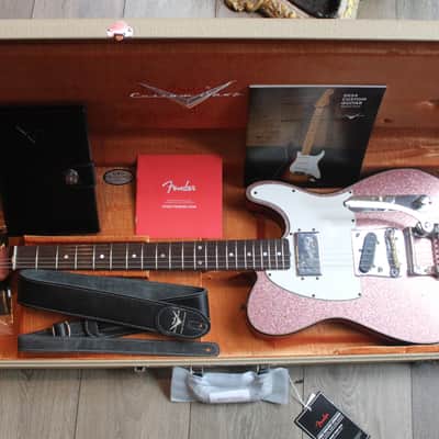 FENDER "Limited Edition CuNiFe Telecaster® Custom Journeyman Relic, 3A Rosewood Fingerboard, Aged Champagne Metallic" HARDCASE, 3, 79 KG image 24