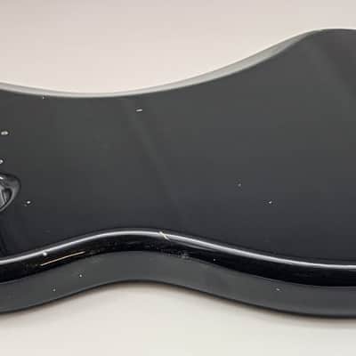 4lbs 12oz BloomDoom Nitro Lacquer Aged Relic Black P-Style Bass Vintage Custom Guitar Body image 11