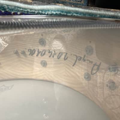 Angel - 14x5.5" Snare Drum Segmented Block Alder Wood Shell 2019 - Clear Oil Finish image 21