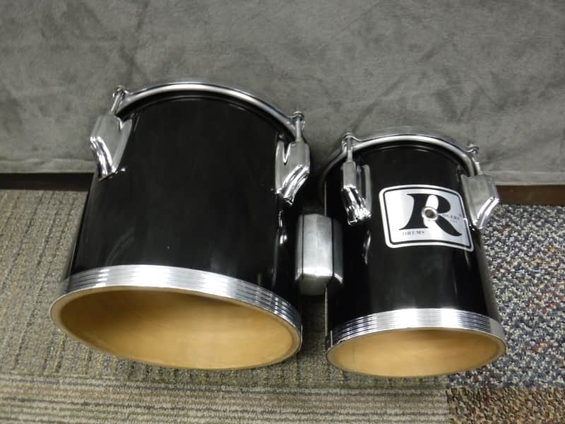 Rare Vintage Late 70's Rogers Big "R" Concert Toms/Bongos 6 and 8" image 1