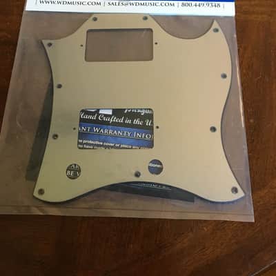 Gibson SG Standard Full Face Pickguard Brushed Silver/Black Finish SG Platinum image 4